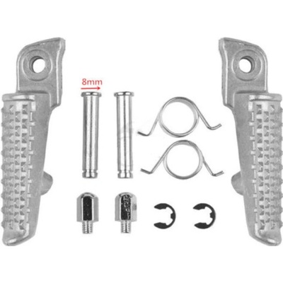 BIKETEC PARTS sada stupaček kompletní s upevněním HONDA CBR 600RR 03-06, CBR 1000 RR 04-14, CBR 1000R 08-11 barva stříbrná