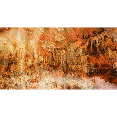 Bondecor Obraz na plátně "Abstrakt hnědý" 150x80cm