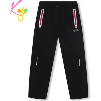 Kugo dievčenské softshellové nohavice HK7578 čierna