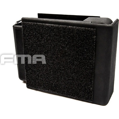 FMA Molle plastová na 4 pistolové zásobníky černá