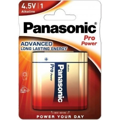 Panasonic Батерия aлкална Panasonic PRO POWER 3LR12/1BP, 3LR12, 4.5V, 1бр (3LR12/1BP)