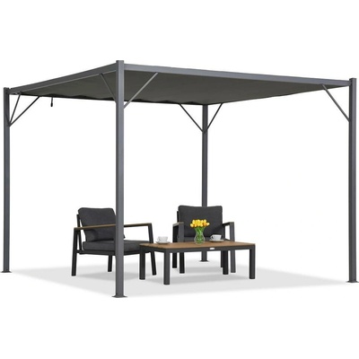 Garden Point pergola Malaga 3x3m Antracitová terasová