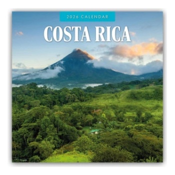 Browntrout Verlags GmbH Costa Rica 2026 - 16-Monatskalender