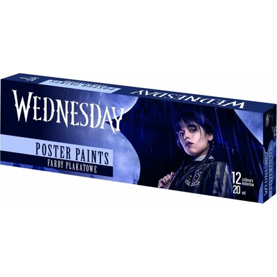 Astra temperové barvy 12 ks 20 ml Wednesday – Zbozi.Blesk.cz