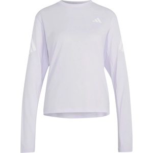 adidas Дамска тениска adidas Women's Adi365 Iconic Stripes L/S Running shirt - Frozen Purple / White - размер XL (916-6791-0516)