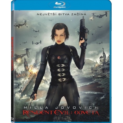 Resident Evil: Odveta: , Blu-Ray 3D