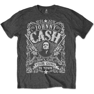 Johnny Cash Don't take your guns to town Charcoal Grey XL Риза (JCTS06MC04)