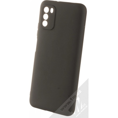 Pouzdro 1Mcz Matt Skinny TPU ochranné silikonové Xiaomi Poco M3 černé