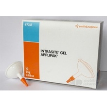 Intrasite Gel Gél Na Ošetrenie Rán 25g, hydrogél číry amorfný v sterilnom aplikačnom dávkovači, 1x10 ks