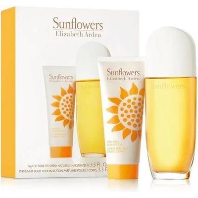Elizabeth Arden Sunflowers EDT Spray 100ml + Body Lotion 100ml комплект за жени
