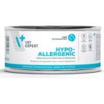 VetExpert Veterinary Diet Hypoallergenic cat can - консерва за котки, намалява симптомите на хранителни алергии, 100 гр, Vet Expert - Полша