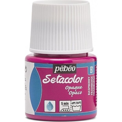 Pébéo Setacolor Боя за плат 81 Raspberry 45 ml 1 бр (69.3081)