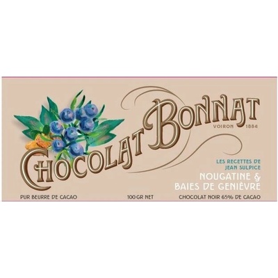 Bonnat & Jean Sulpice nugát a jalovcové bobule 65% 100 g