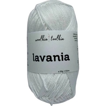 Woolkie Toolkie Lavania White Плетива прежда (12621101-0001)