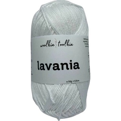 Woolkie Toolkie Lavania White Плетива прежда (12621101-0001)