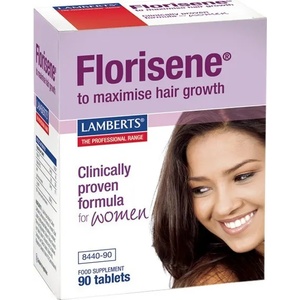 LAMBERTS Хранителна добавка при косопад , Lamberts Florisene For Women 90tabs