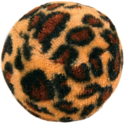Trixie Míčky leopardí motiv 4cm 4 ks