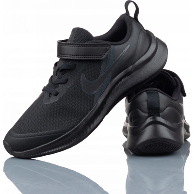 Nike Star Runner 3 black/black/smoke grey – Zboží Mobilmania