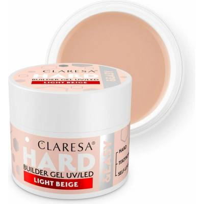 Activeshop Stavební gel HARD&EASY SVĚTLÉ BÉŽOVÉ 12g