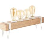 Brilliant - Настолна лампа WHITEWOOD 4xE27/60W/230V (LX0313)