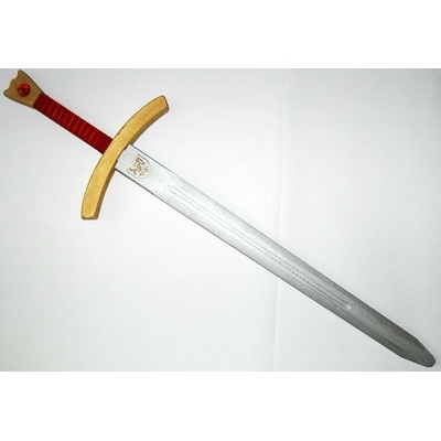 Wooden Knight s.r.o. Meč Český lev dřevěný červený 75cm