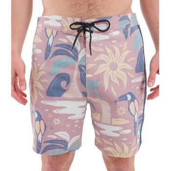Hurley Бански гащета Hurley Phantom Naturals Tlgt 18´´ swimming shorts - Pink (Phantom Rose)