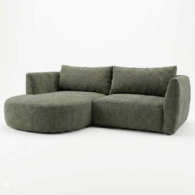 Sconto ONYX zelená ľavá