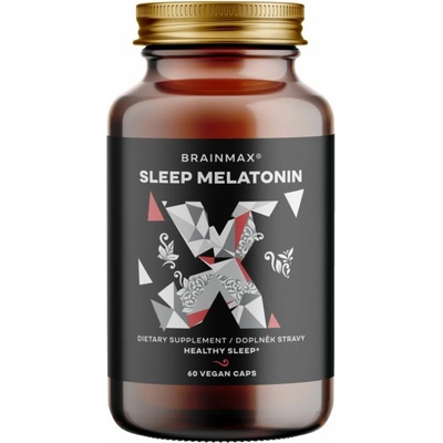 BrainMax Sleep Melatonin, Na spaní, 60 kapslí
