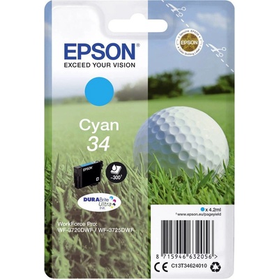 Epson 34 Cyan - originálny