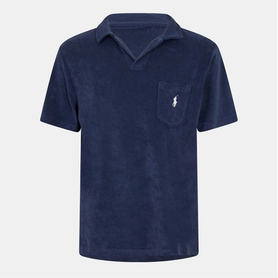 Ralph Lauren Блуза с яка Polo Ralph Lauren Short Sleeve Polo Shirt - Newport Navy