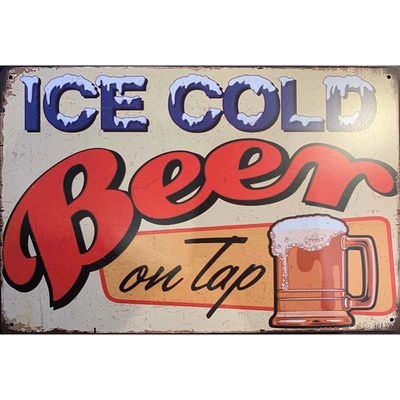 Ceduľa Ice Cold Beer