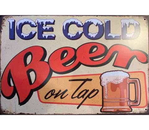 Ceduľa Ice Cold Beer