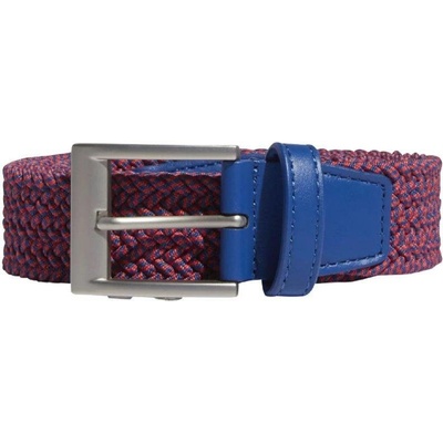 adidas Unisex opasek golf Braided Stretch červeno/modrý