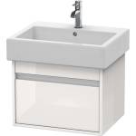Duravit Ketho - Шкафче за умивалник 41x55x44 см, 1 чекмедже, лъскаво бяло KT668602222 (KT668602222)