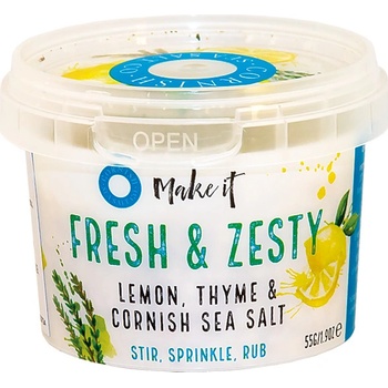 Cornish mořská sůl citrón a tymián 55 g