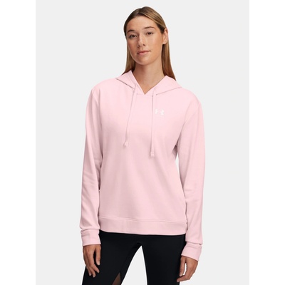 Under Armour UA Rival Terry Hoodie Růžová