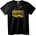 NOONEBRAND Тениска Oldschool с класически автомобил - 7XL, Black