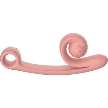 Image 1 of Snail Vibe Curve Vibrator Peachy Pink