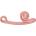 Snail Vibe Curve Vibrator Peachy Pink