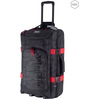 Meatfly kufr Contin Morph černá 100 L