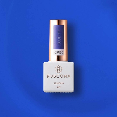 Ruscona gel lak BLUE HIT 150 6 ml
