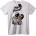NOONEBRAND Тениска Daft Punk DJ - 2XL, White