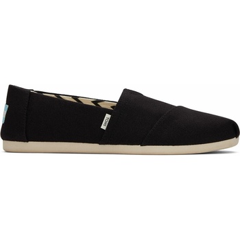 TOMS RECYCLED Dámske espadrilky COT CAN WM ALPR čierna svetlomodrá