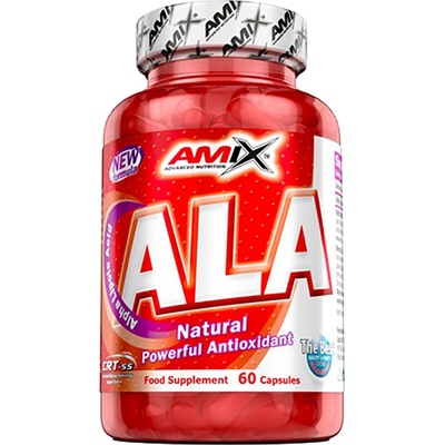 Amix Nutrition ALA Alpha Lipoic Acid, 200 mg, 60 капсули, Amix (12420)