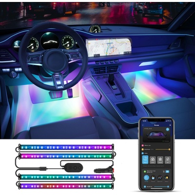 Govee Smart LED pásky do auta RGBIC