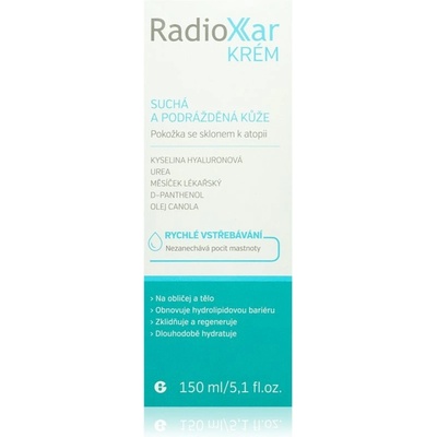 Radioxar RadioXar krém intenzivně hydratační krém 150 ml