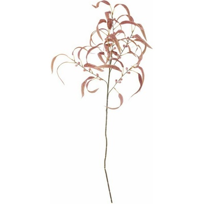 Umělá květina výška 100 cm EUKALYPTUS Bloomingville - červená