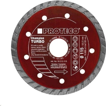 Proteco Diamantový kotouč 125 mm 10.212-125