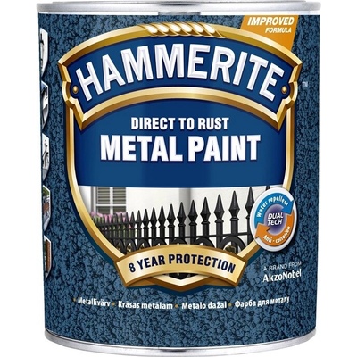 Hammerite Hammered 0,75 l tmavomodrá