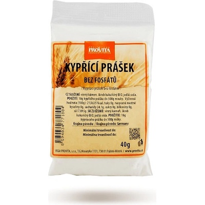 Provita Kypriaci prášok /bez fosfátov/ 40g